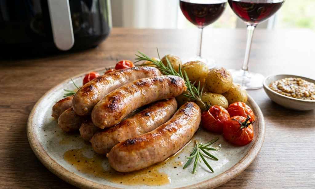 salchichas en airfryer