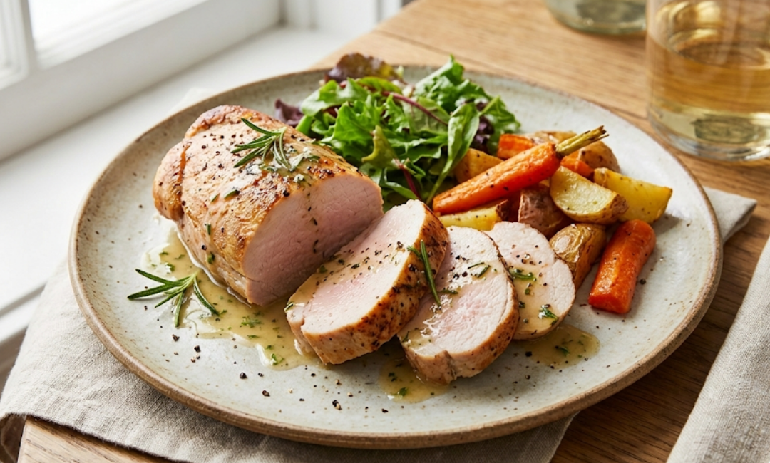 solomillo de pavo airfryer