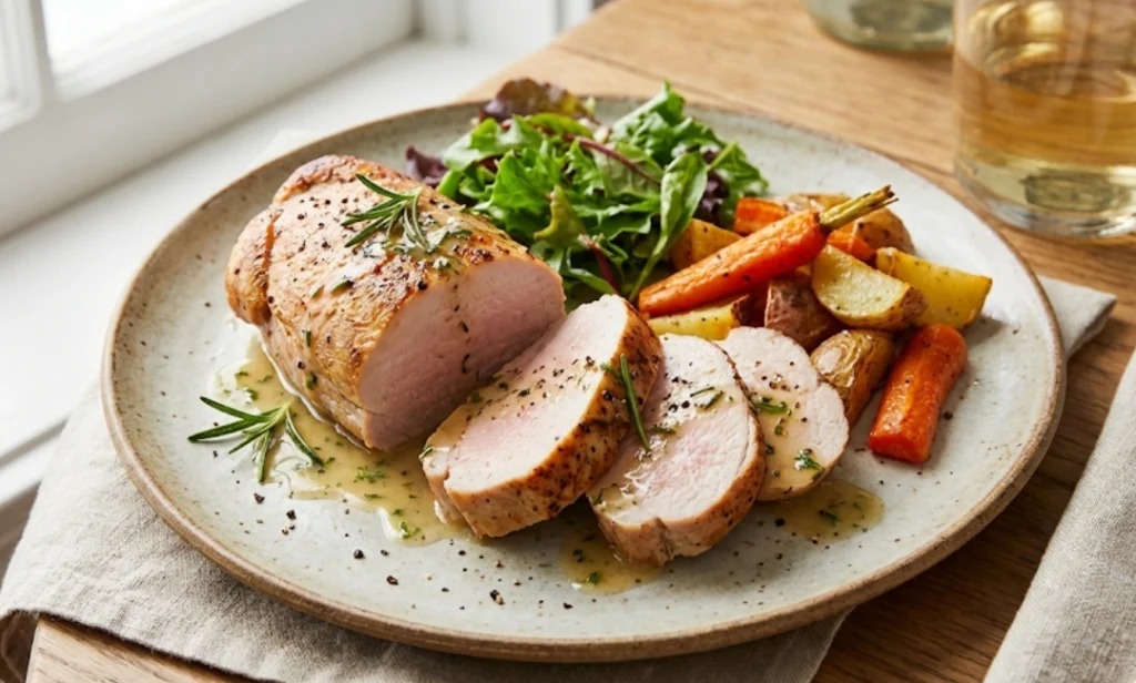 solomillo de pavo en airfryer